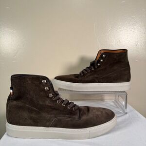 Allen Edmonds Higgins Mill Sneaker Boot Mens 9.5 D Brown Suede Gorpcore Designer